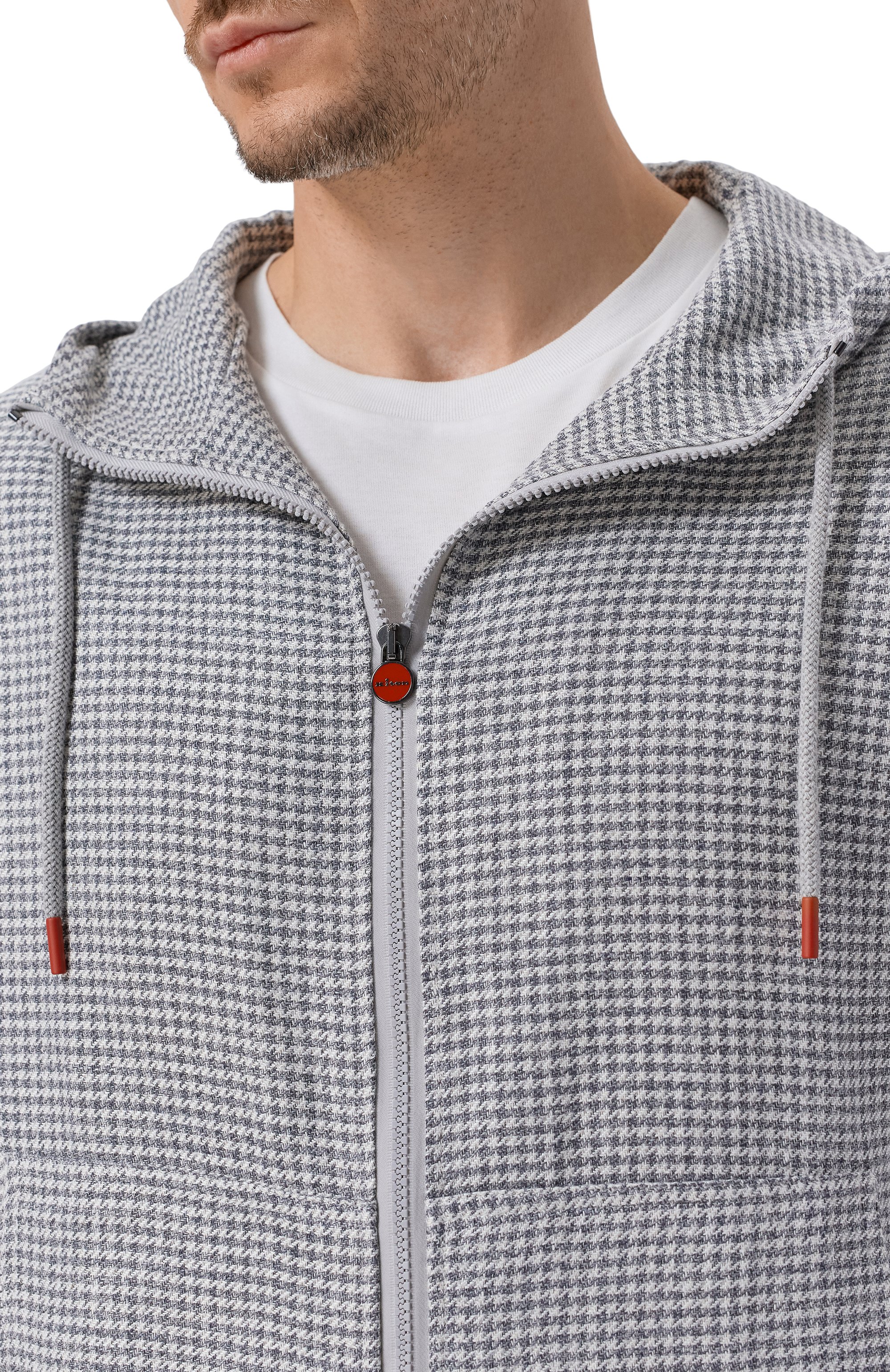 Куртка-рубашка изо льна и шелка KITON, арт. UMC010K0631G09, фото 5