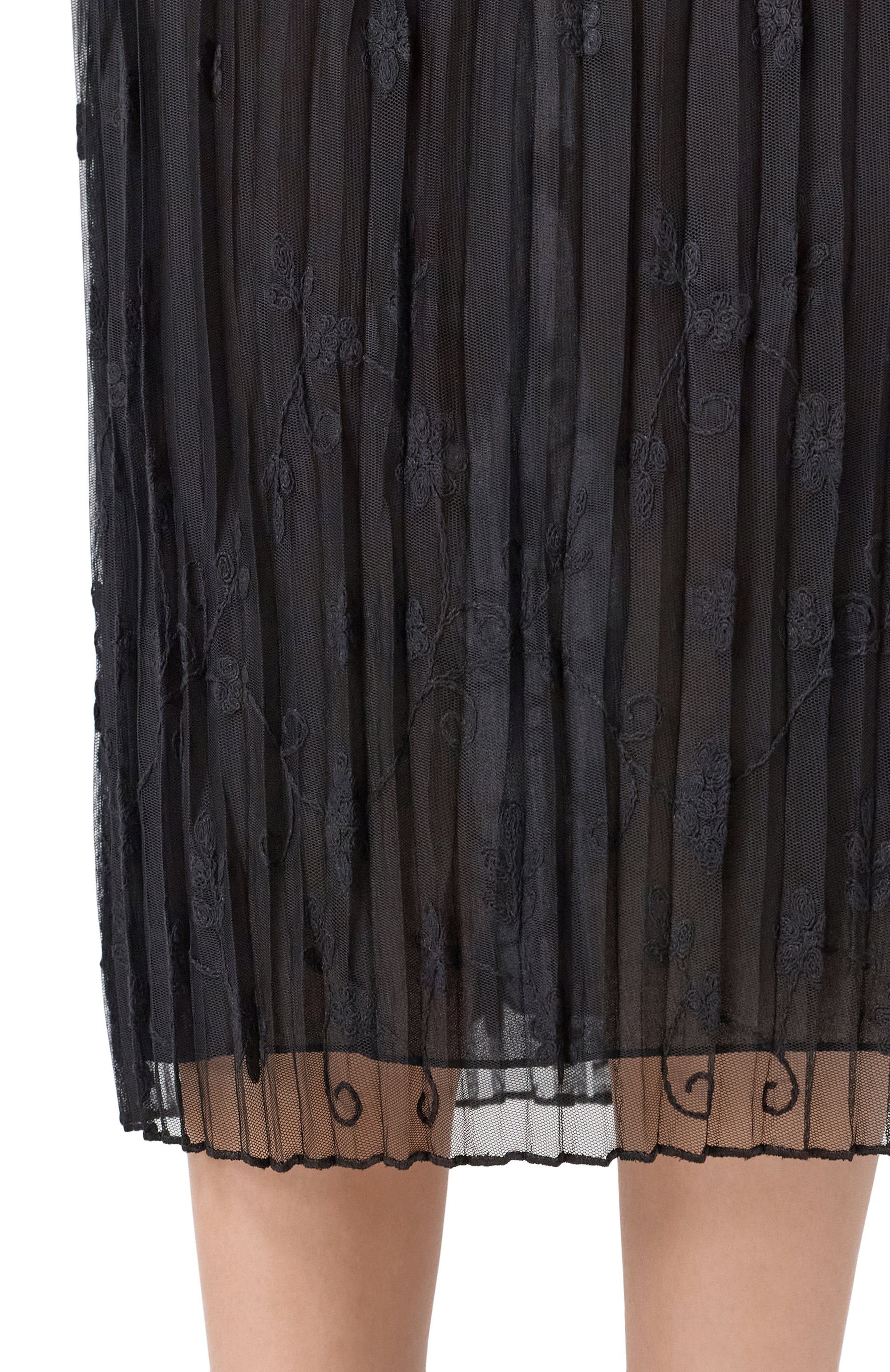 Плиссированная юбка TOTEME, арт. 253-WRB0292-FB0431, фото 5