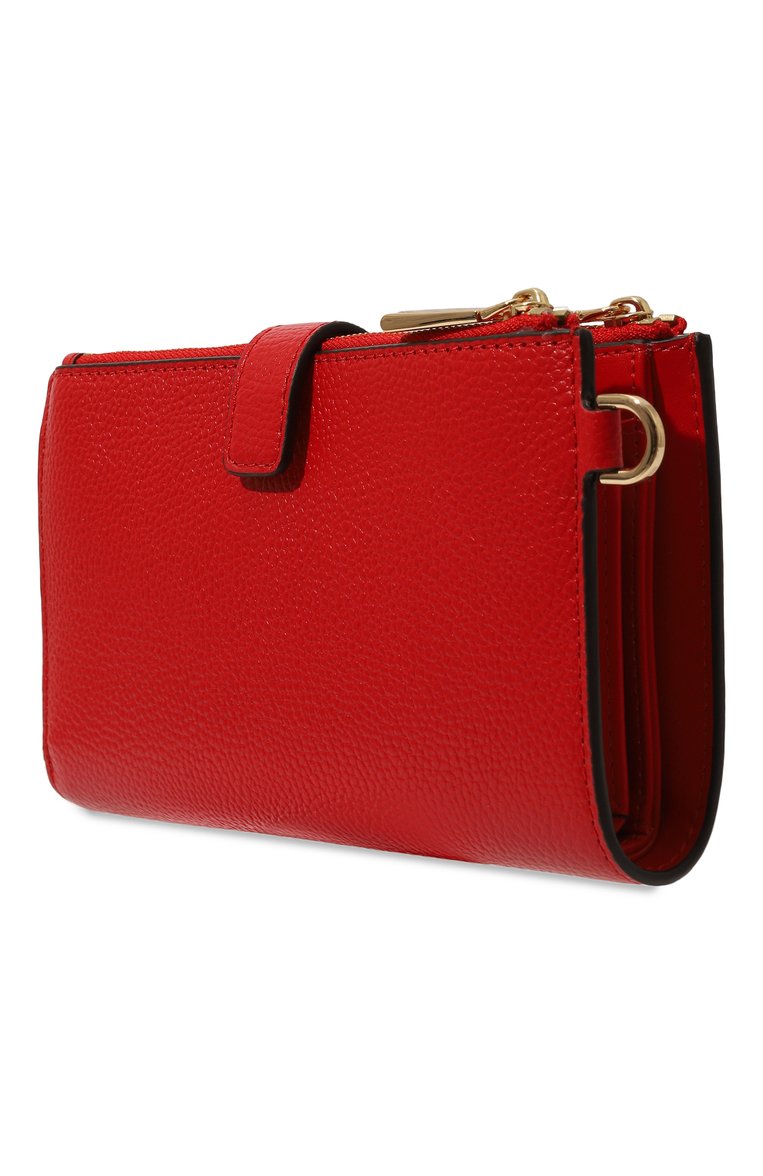 Женские кожаный кошелек jet set MICHAEL MICHAEL KORS красного цвета, арт. 34F9GAFW4L | Фото 2 (Материал: Натуральная кожа; Нос: Не проставлено; Материал сплава: Проставлено)