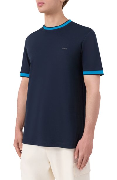 Хлопковая футболка BOSS, арт. 50543858, фото 3