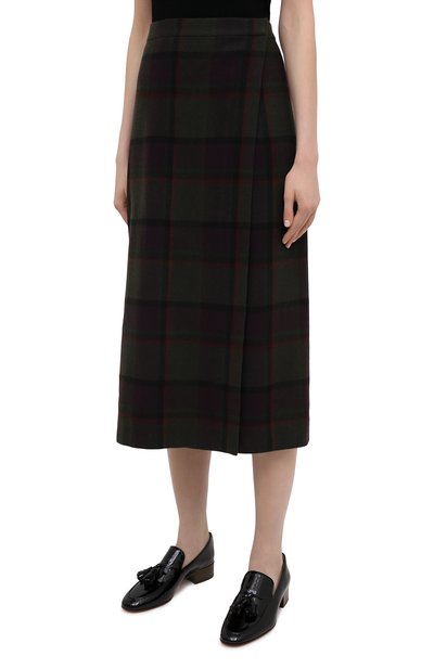 Юбка из шерсти и кашемира RALPH LAUREN, арт. 293835468, фото 3