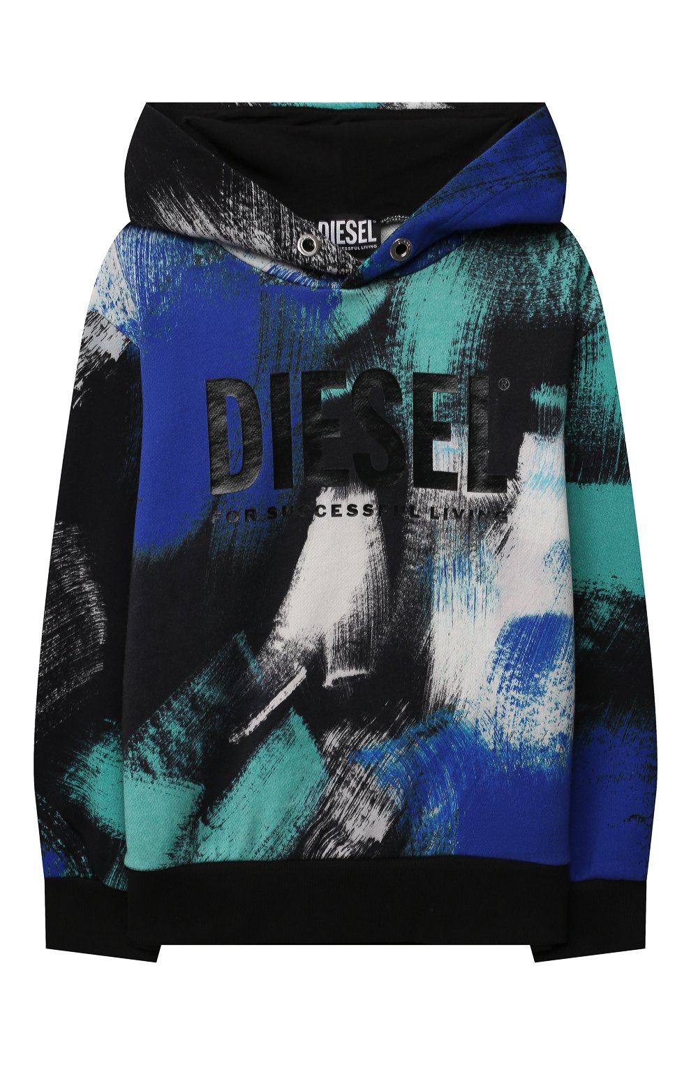 Хлопковое худи DIESEL, арт. J00553-KYASR, фото 1