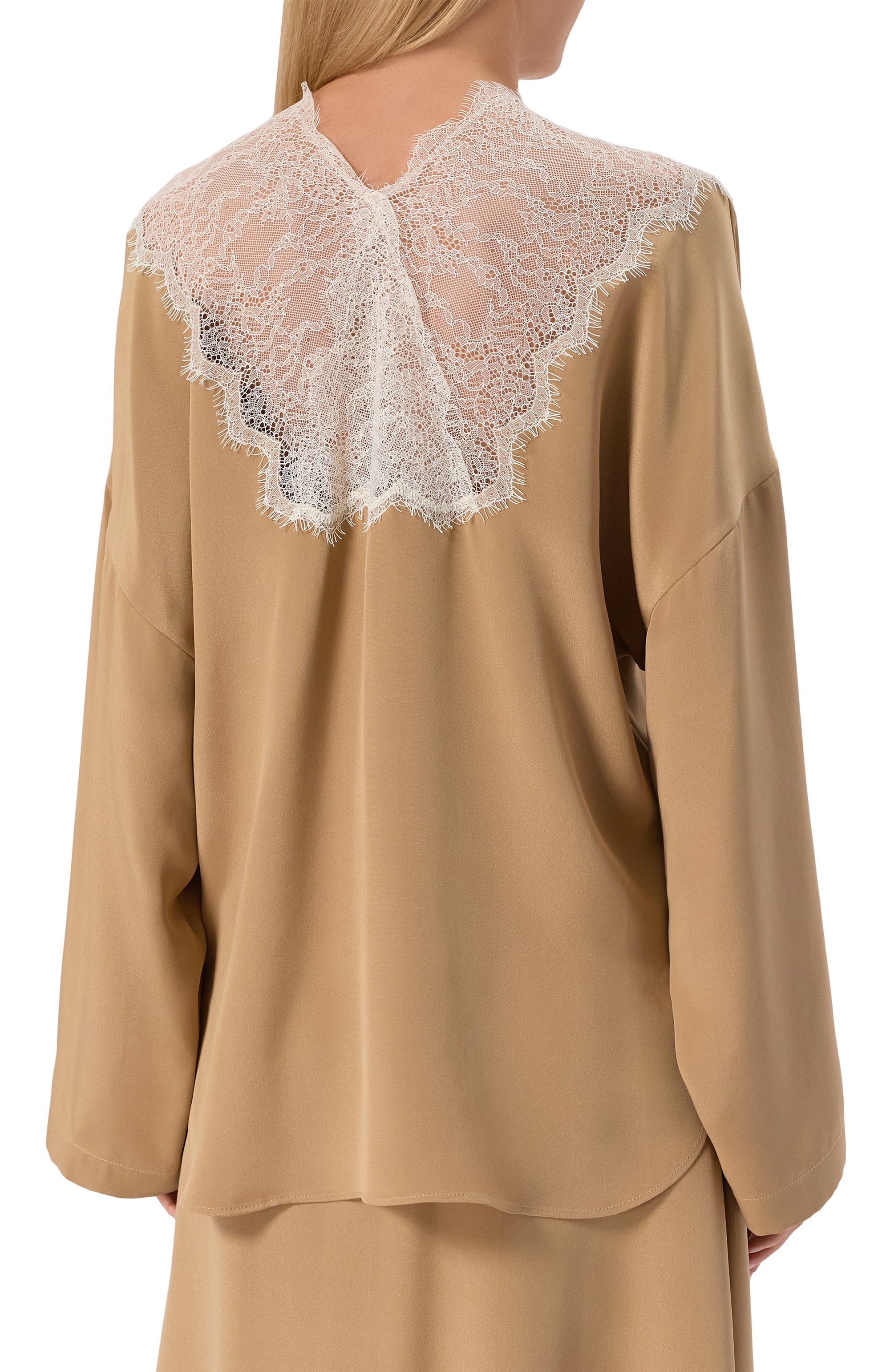 Шелковая блузка AKHMADULLINA, арт. 1125.2BL104/S102, фото 4