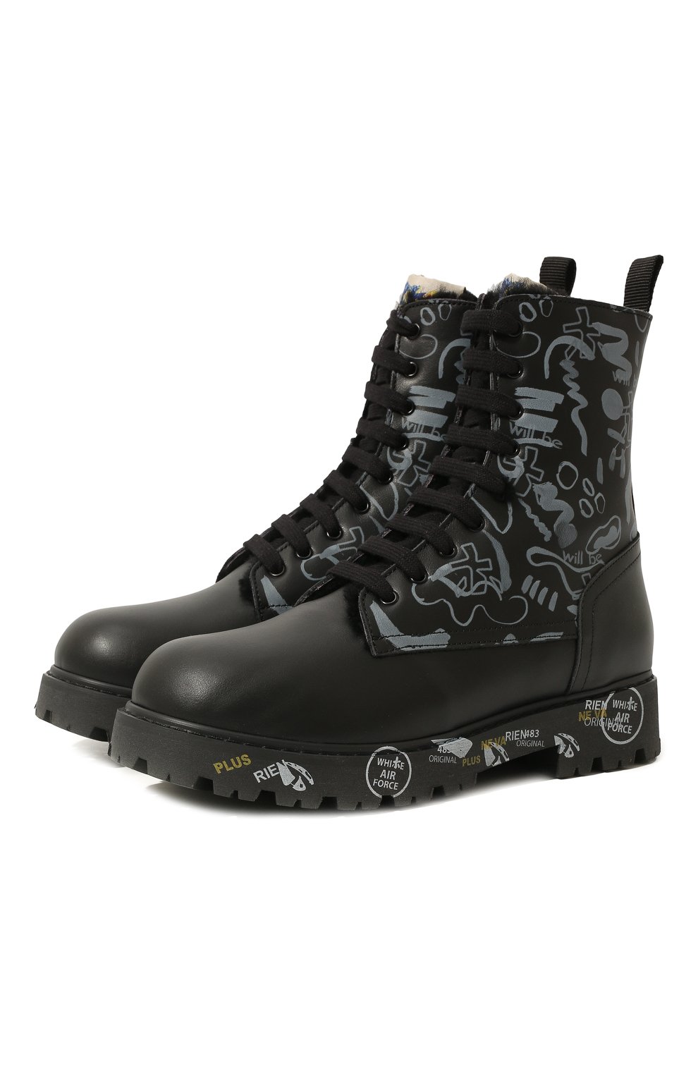 Кожаные ботинки urban PREMIATA WILL BE, арт. HI URBAN M/15M191914/JUN, фото 1