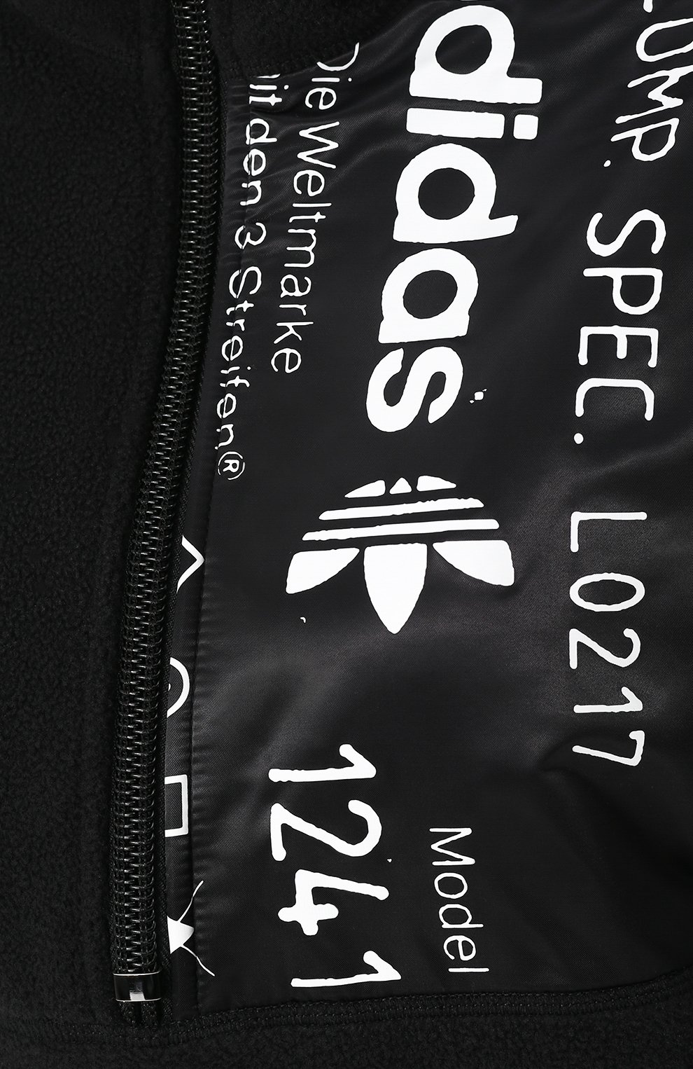 Свитер с воротником-стойкой на молнии ADIDAS ORIGINALS BY ALEXANDER WANG черного цвета по цене 22950 руб., арт. CV5249/W, фото 5 Свитер с воротником-стойкой на молнии ADIDAS ORIGINALS BY ALEXANDER WANG, арт. CV5249/W, фото 5