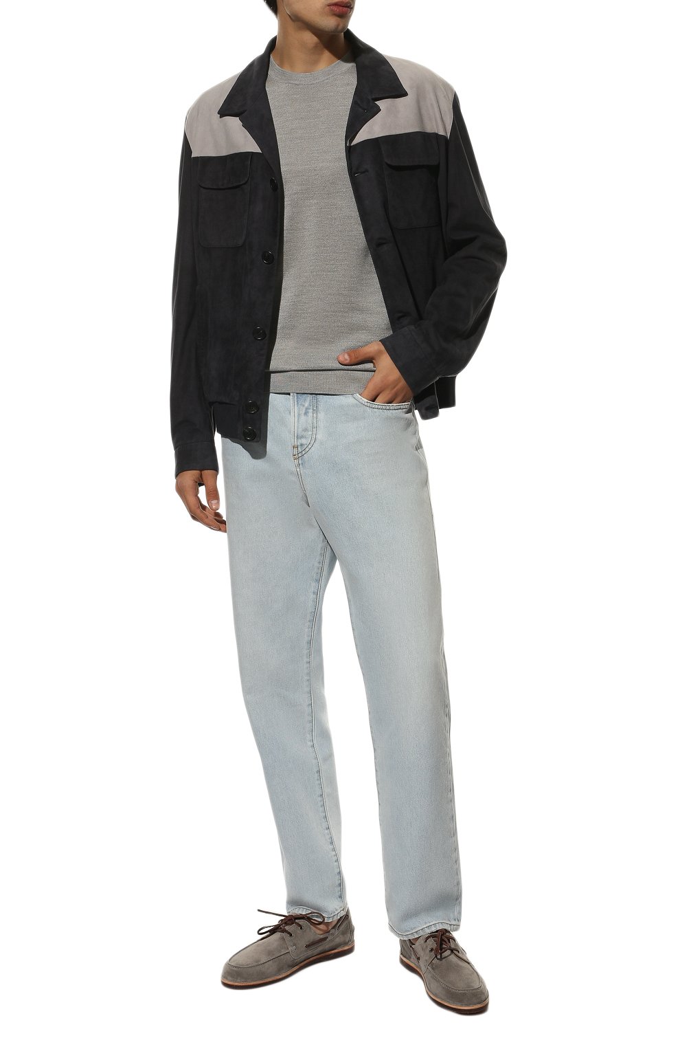 Шелковый джемпер DOLCE & GABBANA, арт. GXK86Z/JASAT, фото 2