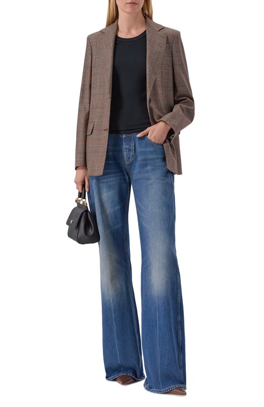 Хлопковая майка Brunello Cucinelli M0TC8FX230 Чёрный  M0TC8FX230 Фото 2