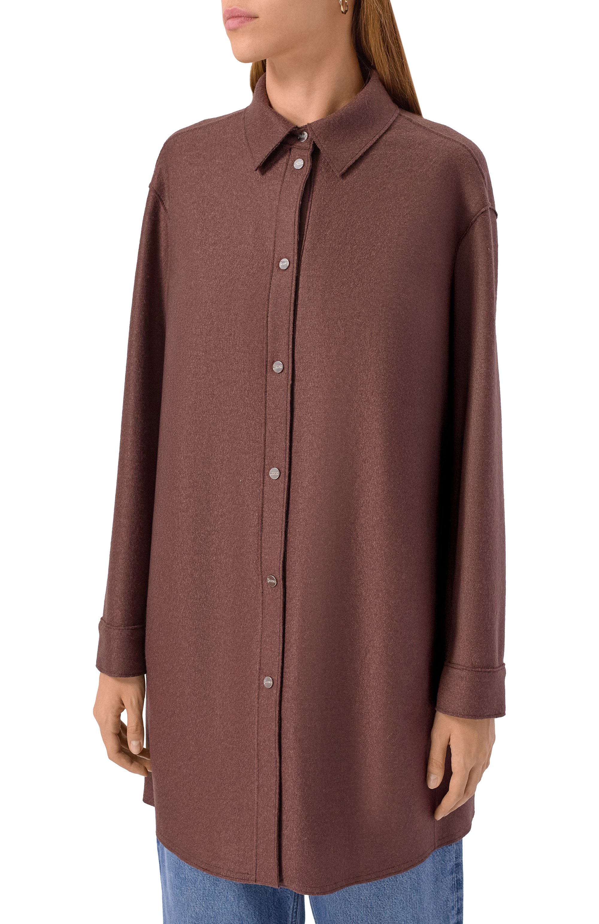 Шерстяная рубашка HERNO, арт. GI00047DR/33372, фото 3