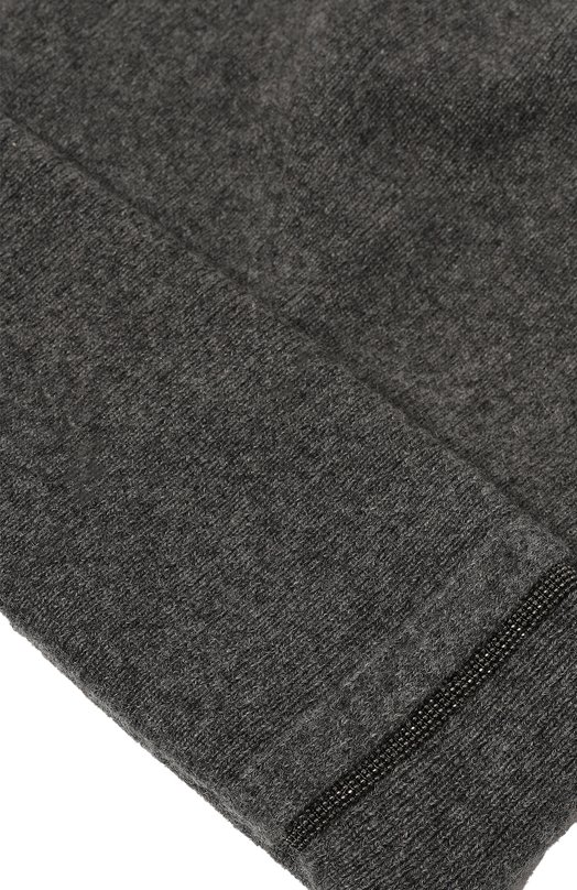 Кашемировая шапка Brunello Cucinelli M12163199 Серый  M12163199 Фото 4
