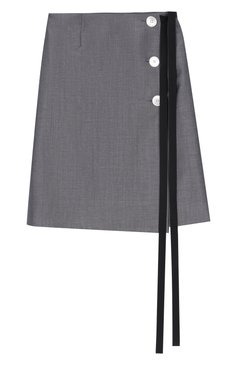 Шерстяная юбка PRADA, арт. P154S-HQ4-F0480-211, фото 1