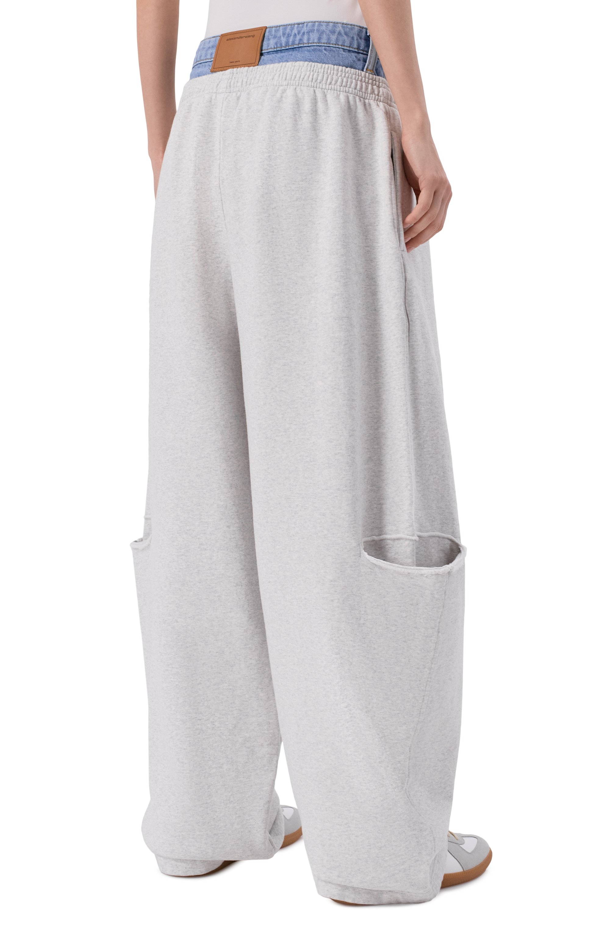 Хлопковые брюки ALEXANDER WANG, арт. 1CC2264024, фото 4