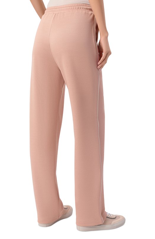 Брюки из шелка и хлопка MVST M26.2PW.T034/F088 D0NDI JERSEY Розовый  M26.2PW.T034/F088 D0NDI JERSEY Фото 4