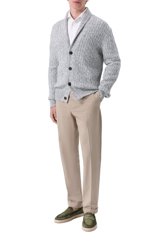 Замшевые эспадрильи Carlos Santoni MBCG22193PBTTSE2 Зелёный  MBCG22193PBTTSE2 Фото 2