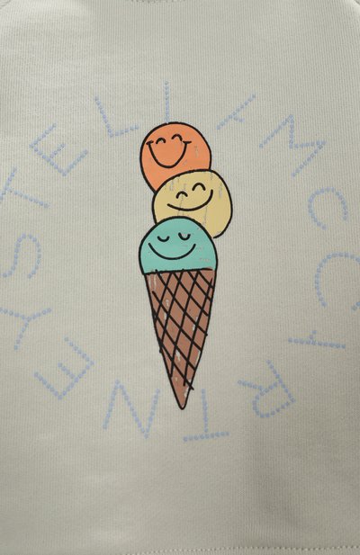 Хлопковый свитшот STELLA MCCARTNEY, арт. TW4580, фото 3