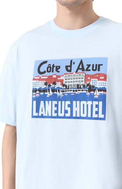 Хлопковая футболка LANEUS, арт. S5LAUATH100, фото 5