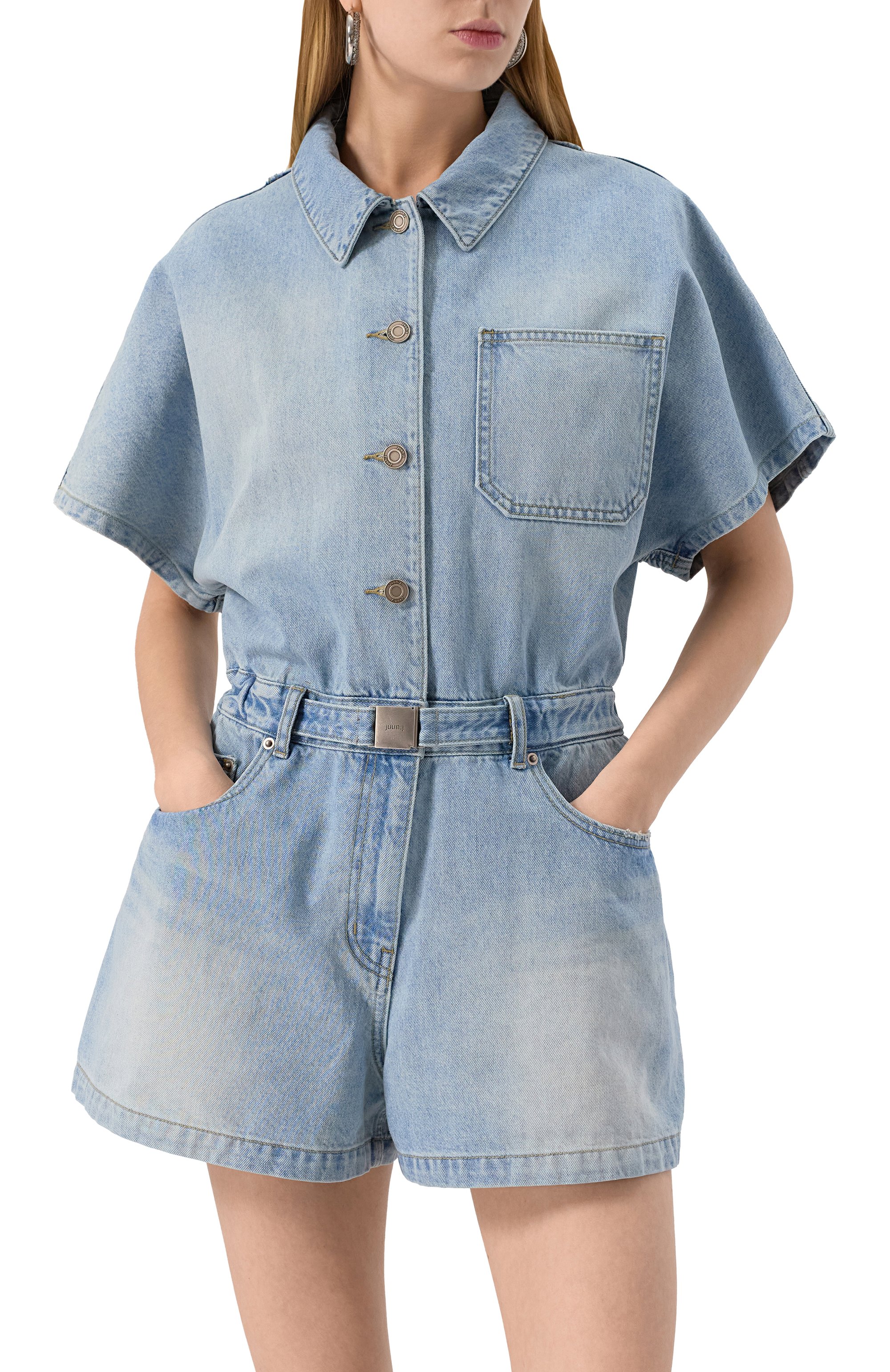 Джинсовый комбинезон JUUN.J, арт. JW5371W05P, фото 3