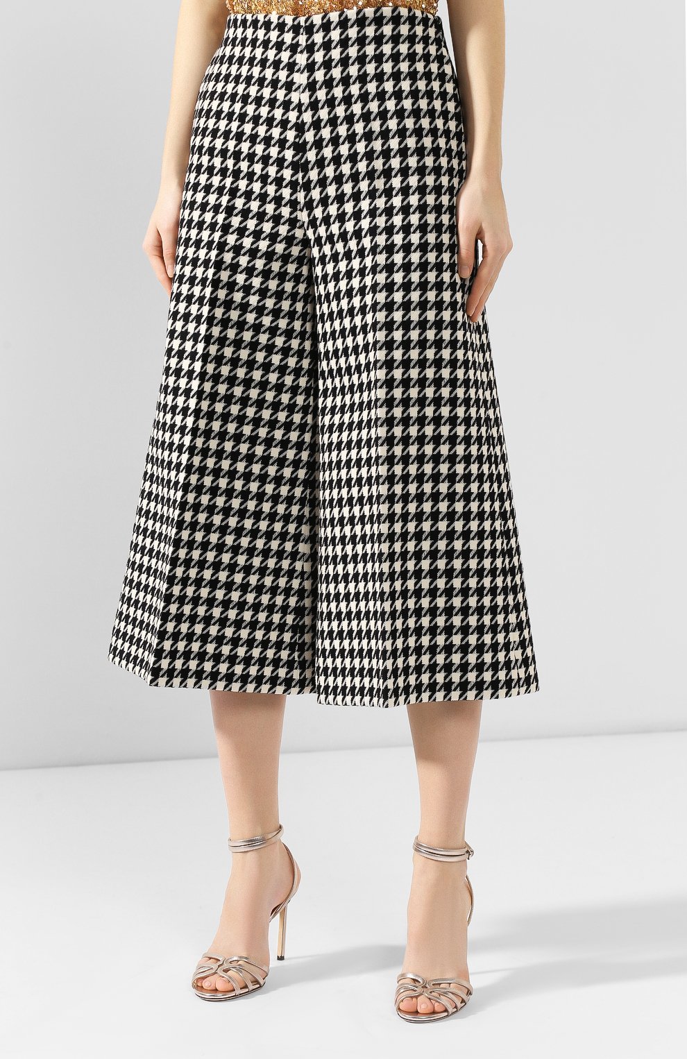 Брюки из смеси шерсти и хлопка GUCCI, арт. 595248/ZACKI, фото 3