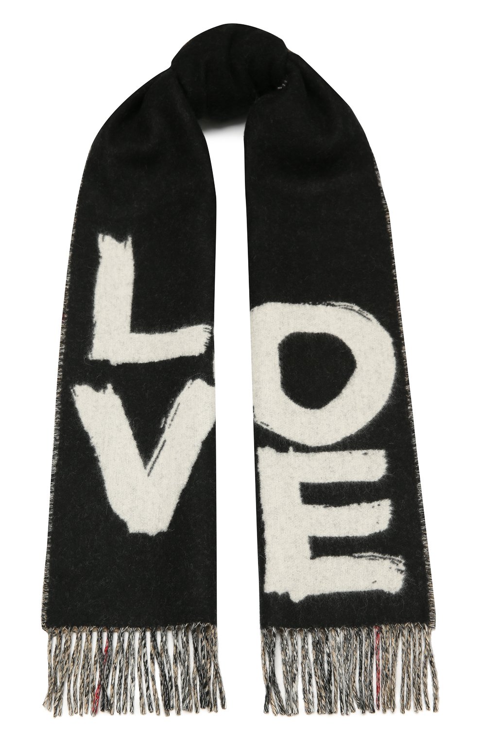Кашемировый шарф BURBERRY черного цвета по цене 74000 руб., арт. 8037558, фото 1 Кашемировый шарф BURBERRY, арт. 8037558, фото 1