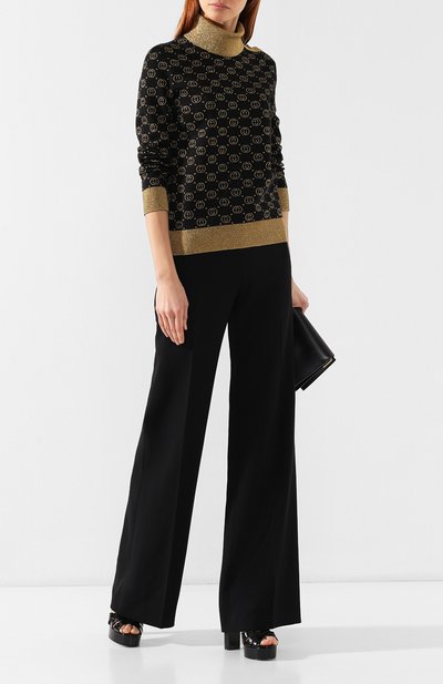 Шерстяная водолазка GUCCI, арт. 555002/XKAHT, фото 2