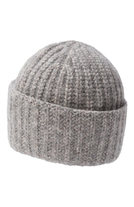 Шапка из хлопка и шерсти Bogner 96389246 Серый  96389246 Фото 2