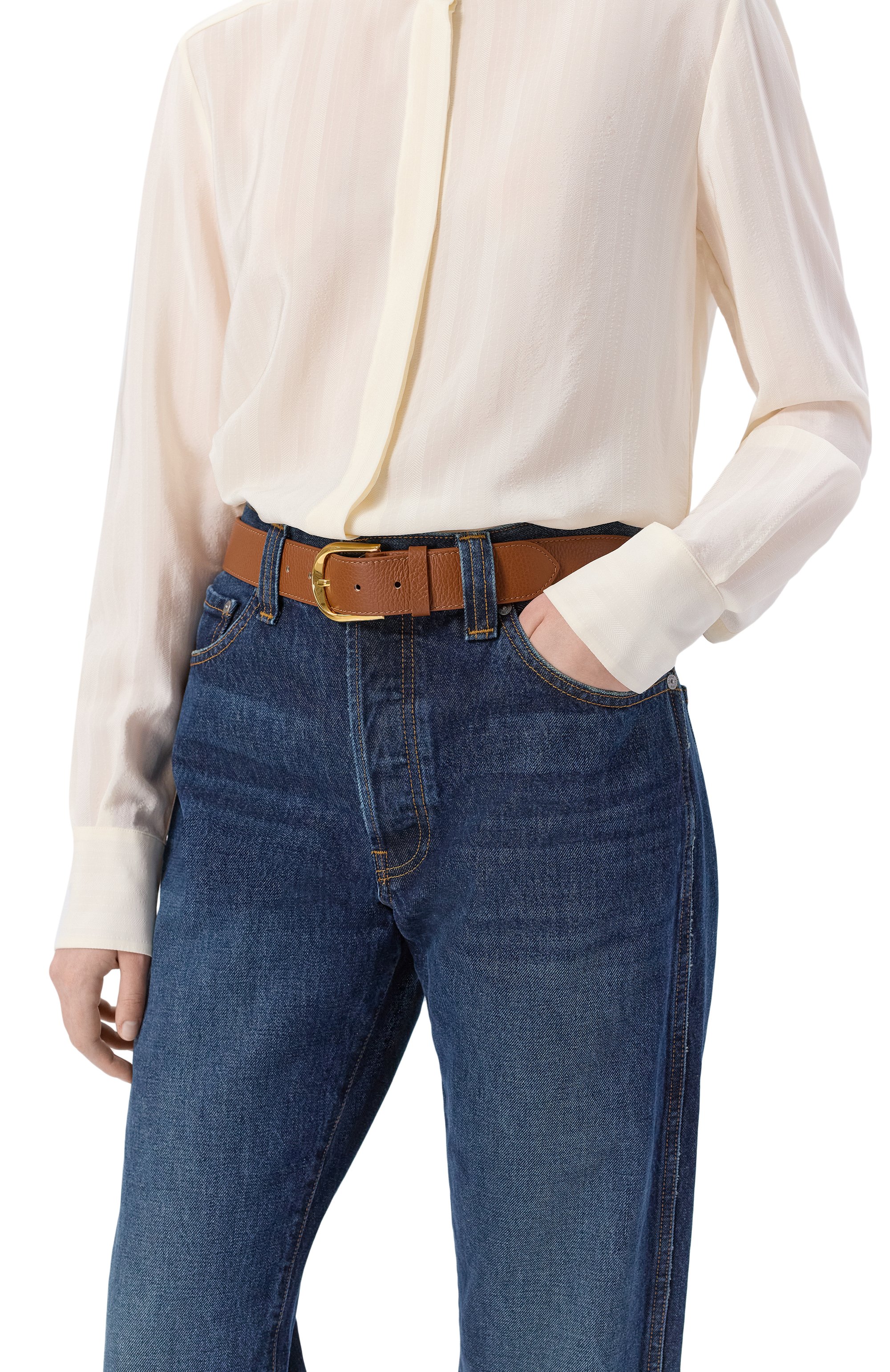 Кожаный ремень COCCINELLE, арт. E3 T0P 11 07 01, фото 2