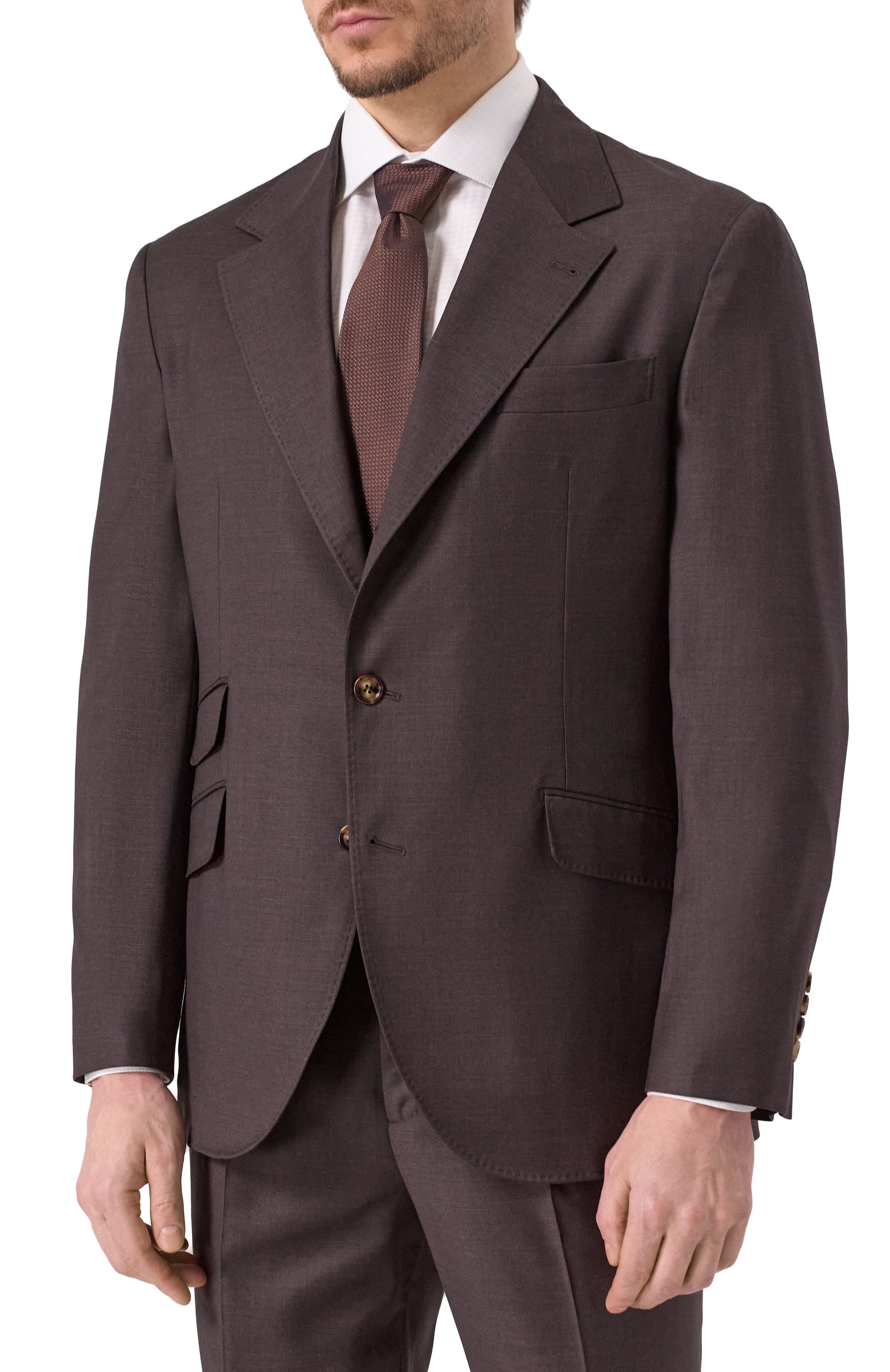 Шерстяной костюм BRUNELLO CUCINELLI, арт. MB423LDWH, фото 3