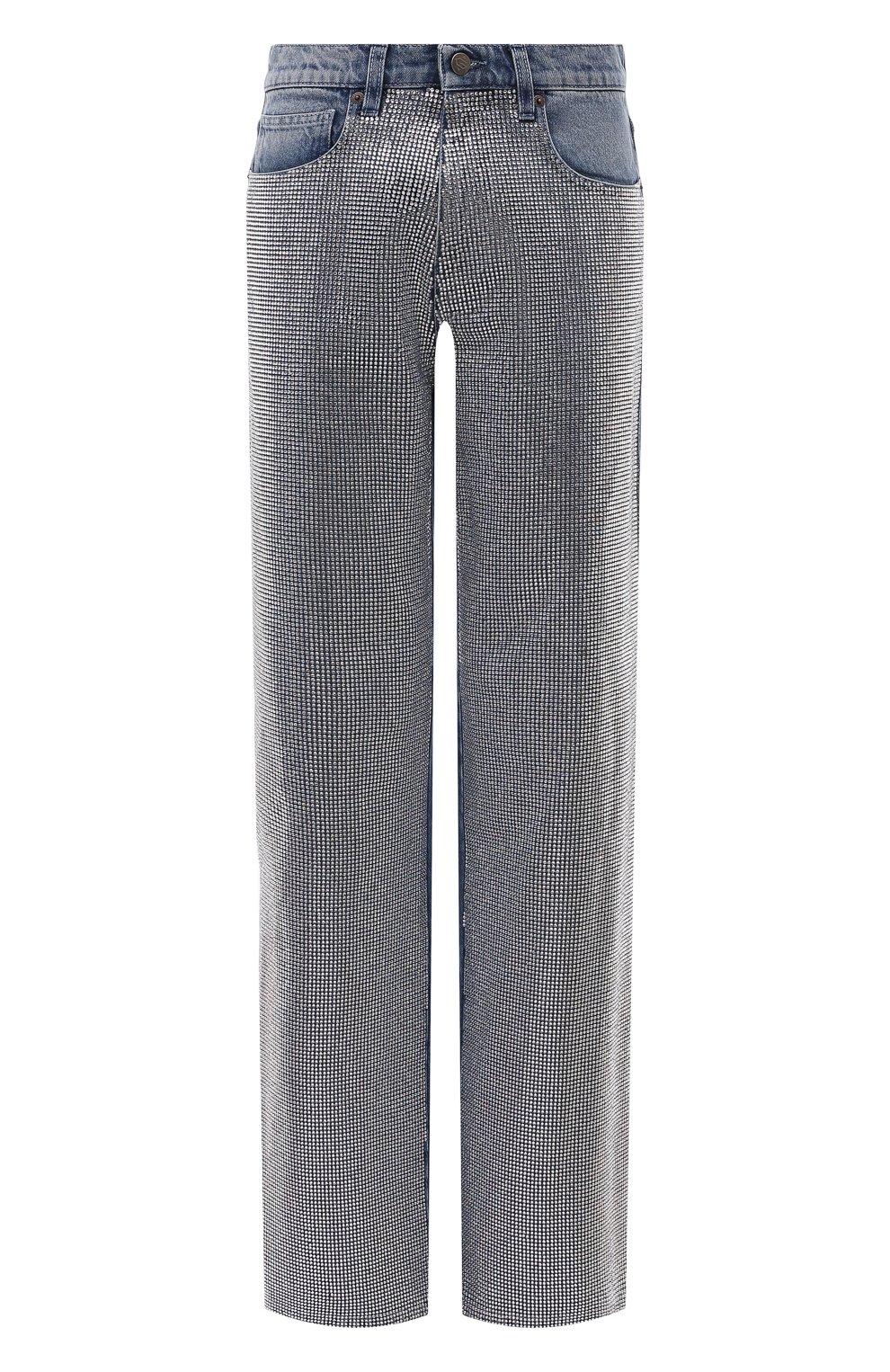 Джинсы с отделкой стр�азами GIUSEPPE DI MORABITO, арт. 03PFDNP043FC 03330, фото 1