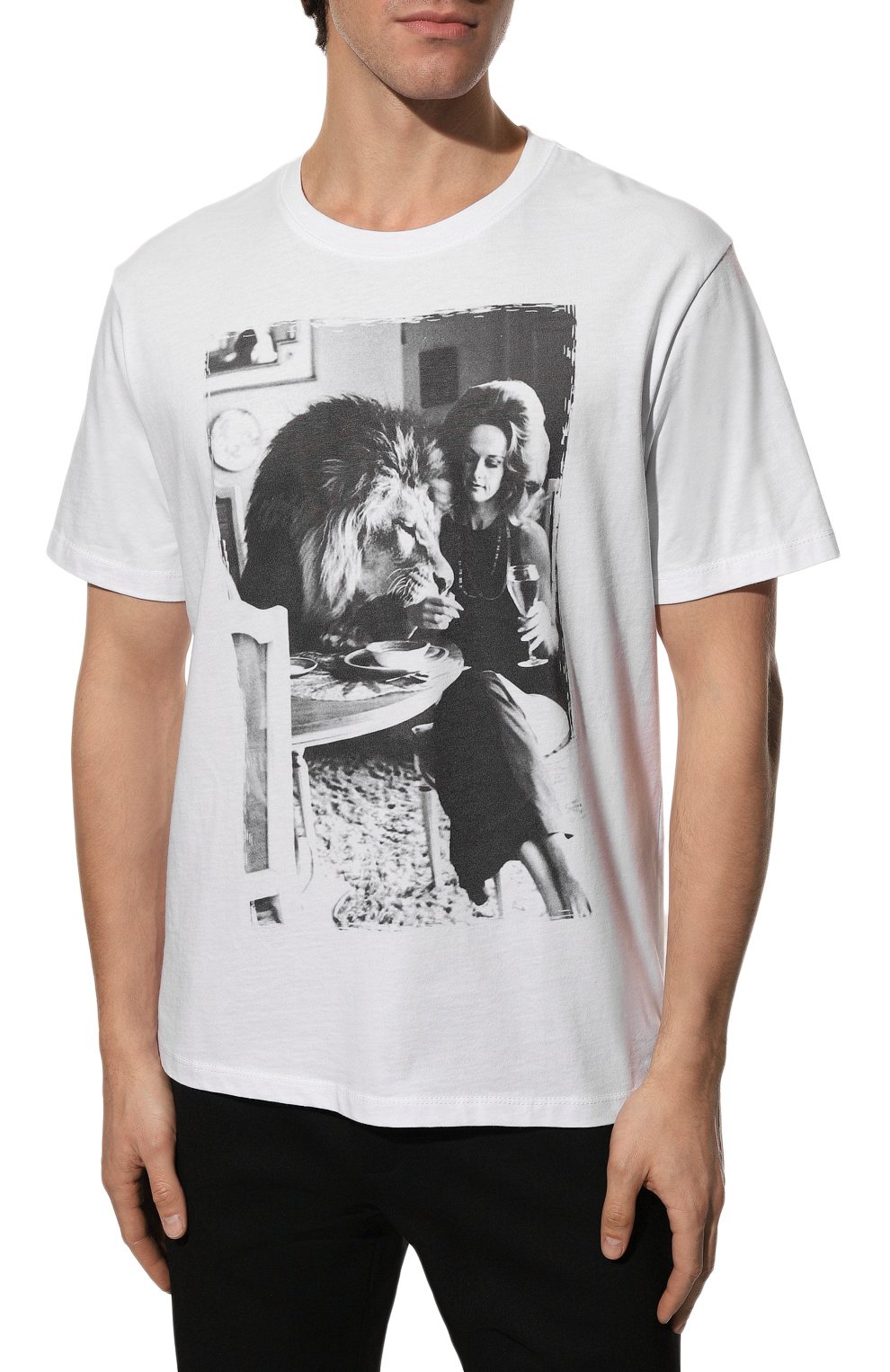 Хлопковая футболка BISIBIGLIO, арт. DINNER LI0N/2212 RIF (C0TT0NE PESANTE), фото 3