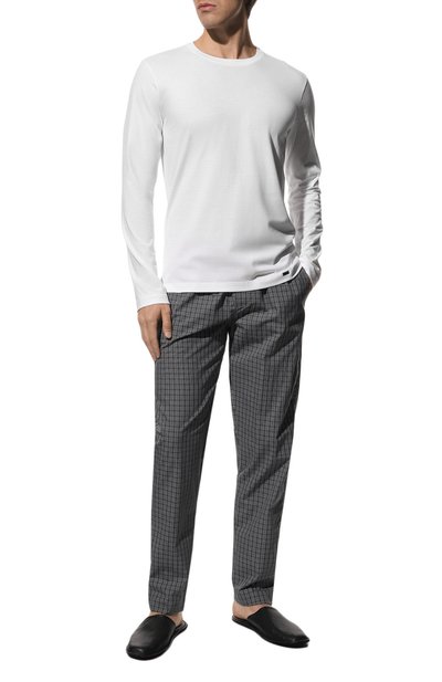 Хлопковый лонгслив HANRO, арт. 075053., фото 2