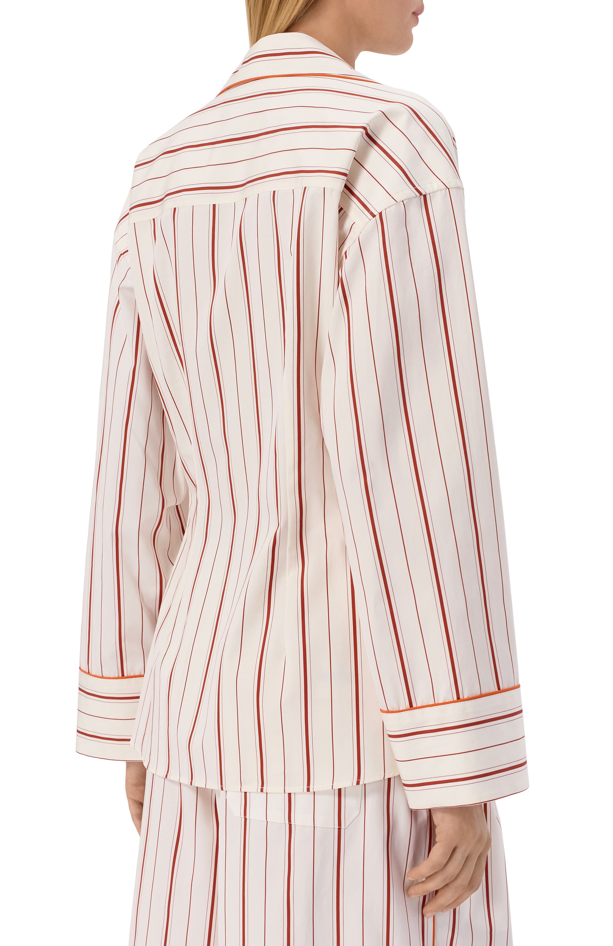 Рубашка из хлопка и шелка DOLCE & GABBANA, арт. F5U71T/FR51T, фото 4