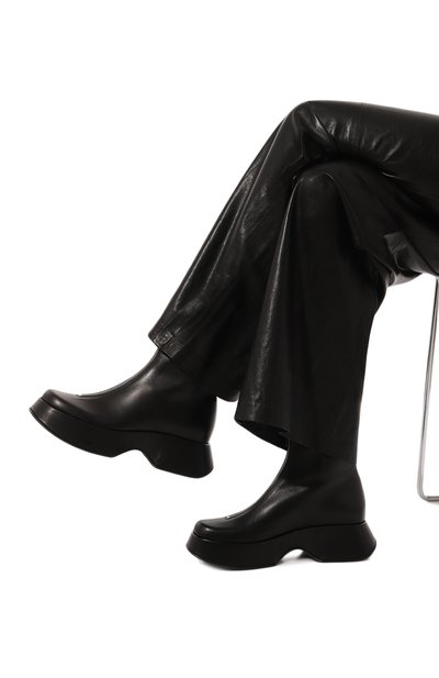 Кожаные ботинки VIC MATIE, арт. 1F2412D_F08F020101, фото 3