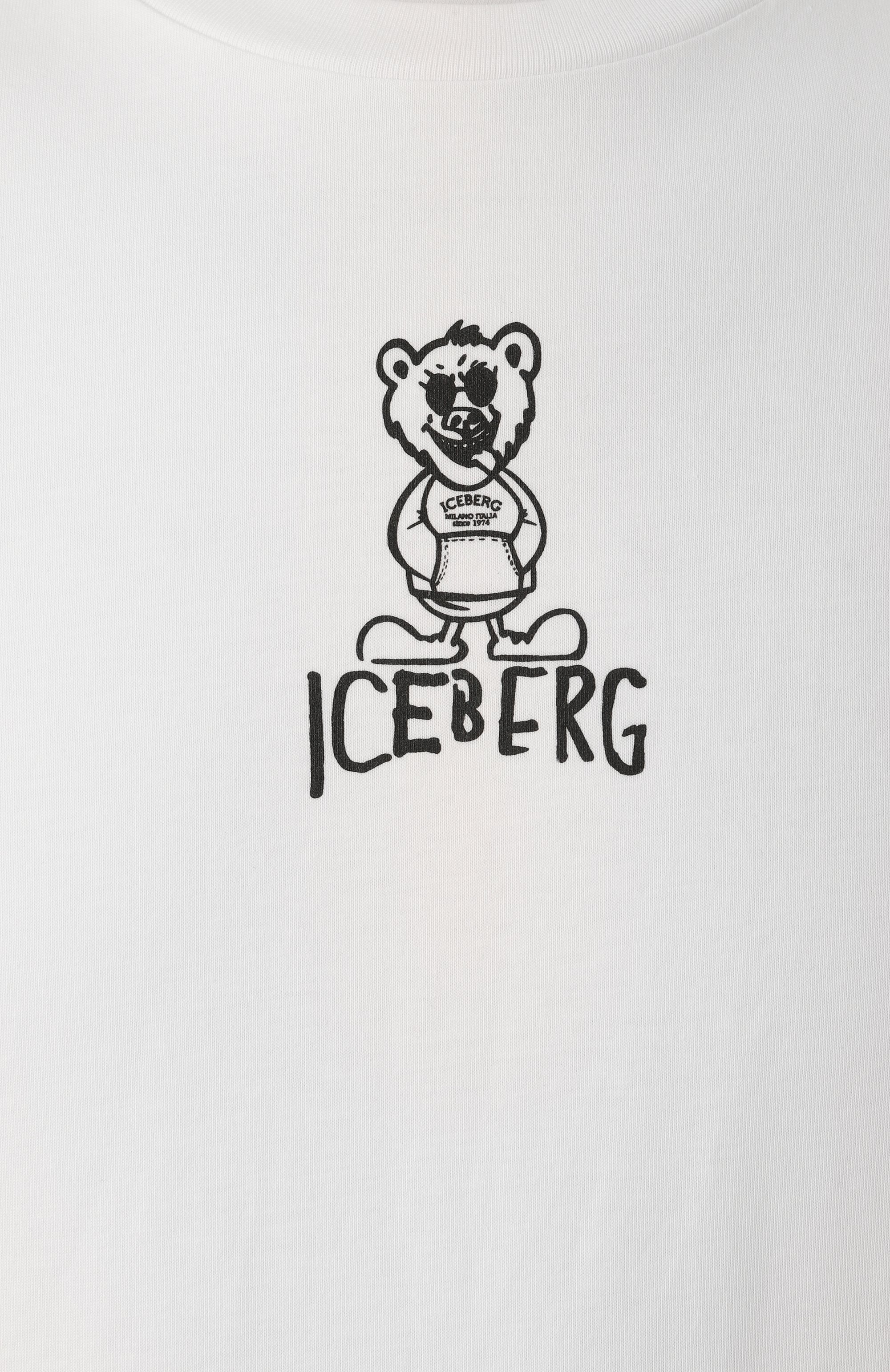 Хлопковая футболка ICEBERG, арт. F018/6306, фото 6