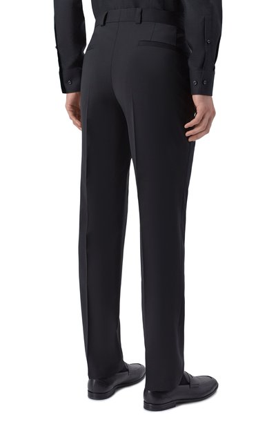 Брюки HUGO черного цвета по цене 16500 руб., арт. 50540150, фото 4 Брюки HUGO, арт. 50540150, фото 4