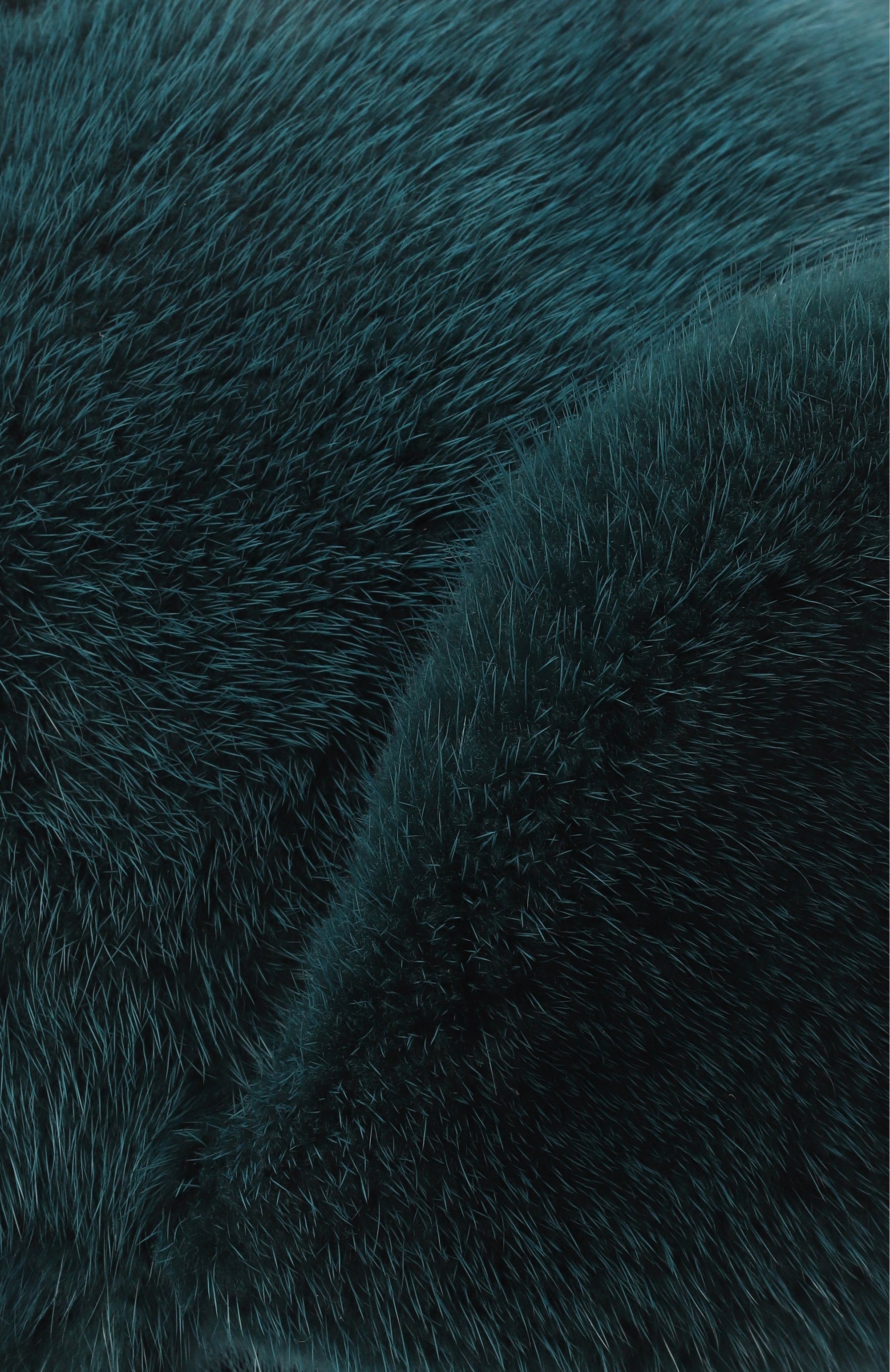 Меховая шапка-ушанка френки норки FURLAND бирюзового цвета по цене 109500 руб., арт. 0217500110295600054, фото 3 Меховая шапка-ушанка френки норки FURLAND, арт. 0217500110295600054, фото 3