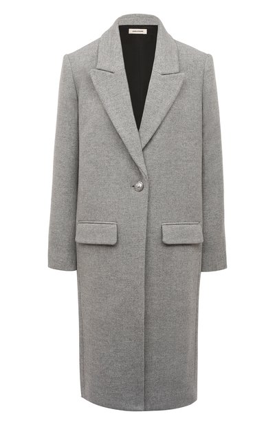 Женское пальто из шерсти и кашемира ZADIG AND VOLTAIRE, арт. WWC000184