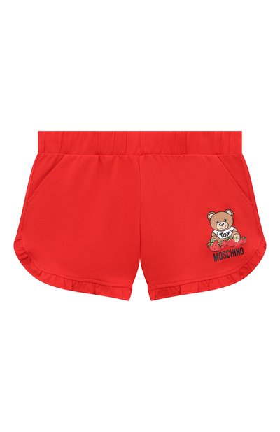 Хлопковые шорты MOSCHINO, арт. HDQ00I/LBA00/10A-14A, фото 1