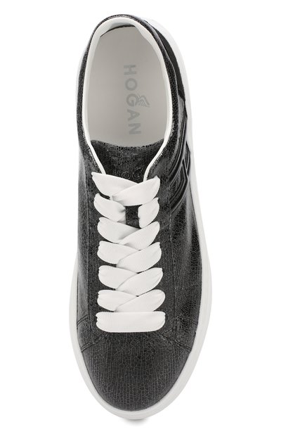 Кожаные кеды HOGAN, арт. HXW3650J970KXW, фото 5