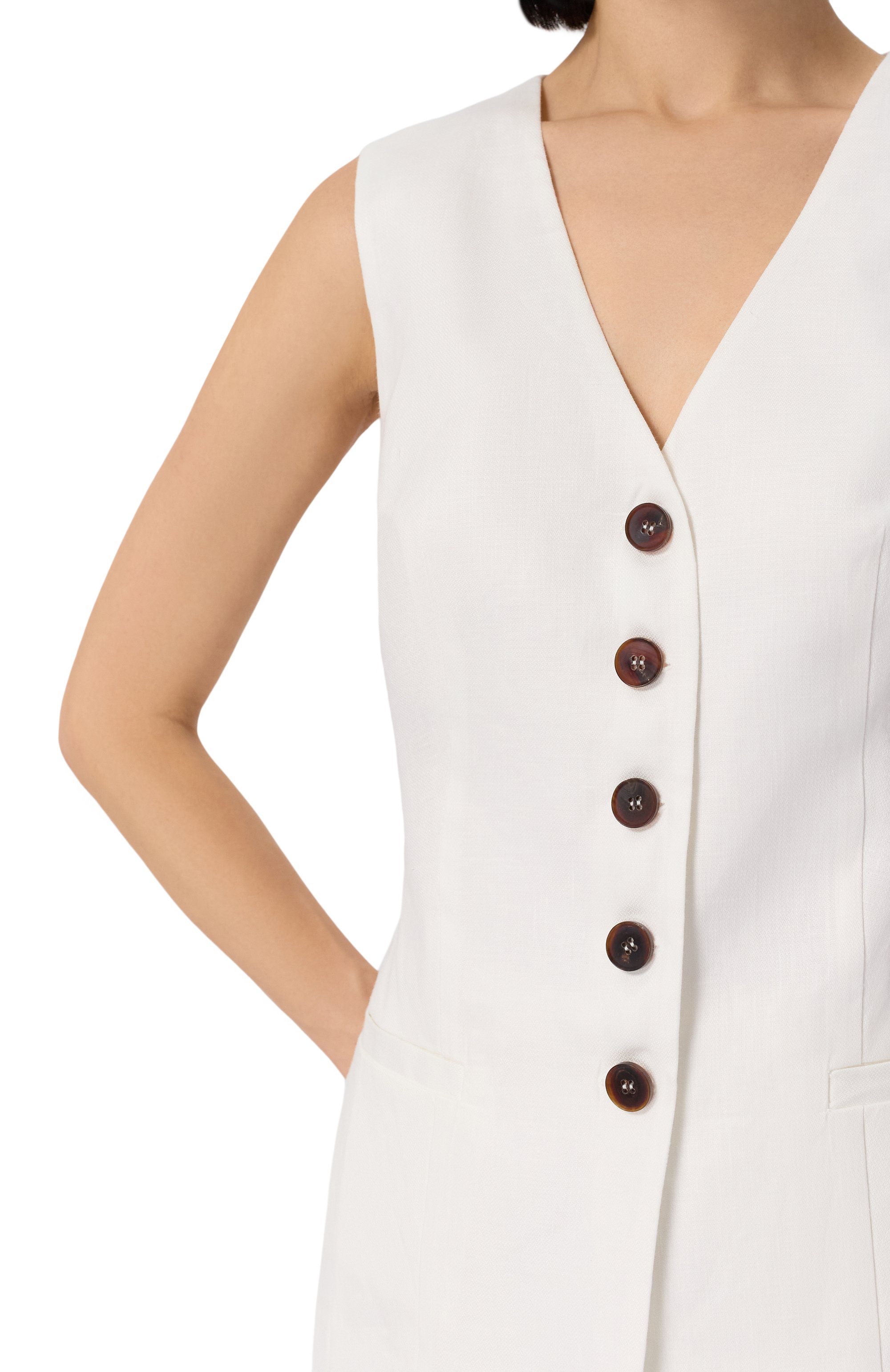 Льняной жилет NOBLE&BRULEE, арт. NB98/080324/525, фото 5