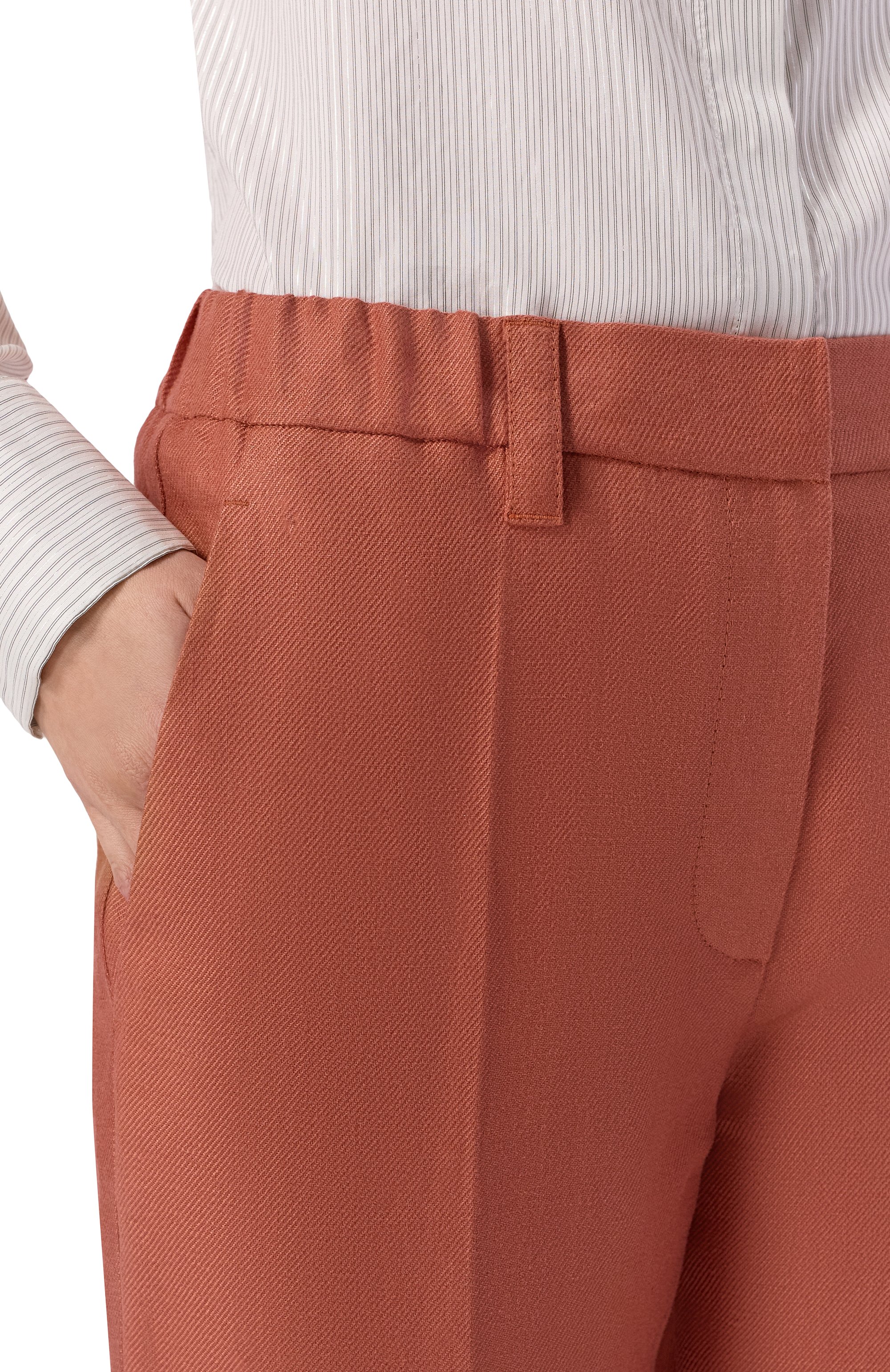 Льняные брюки BRUNELLO CUCINELLI, арт. MH527P9198, фото 5