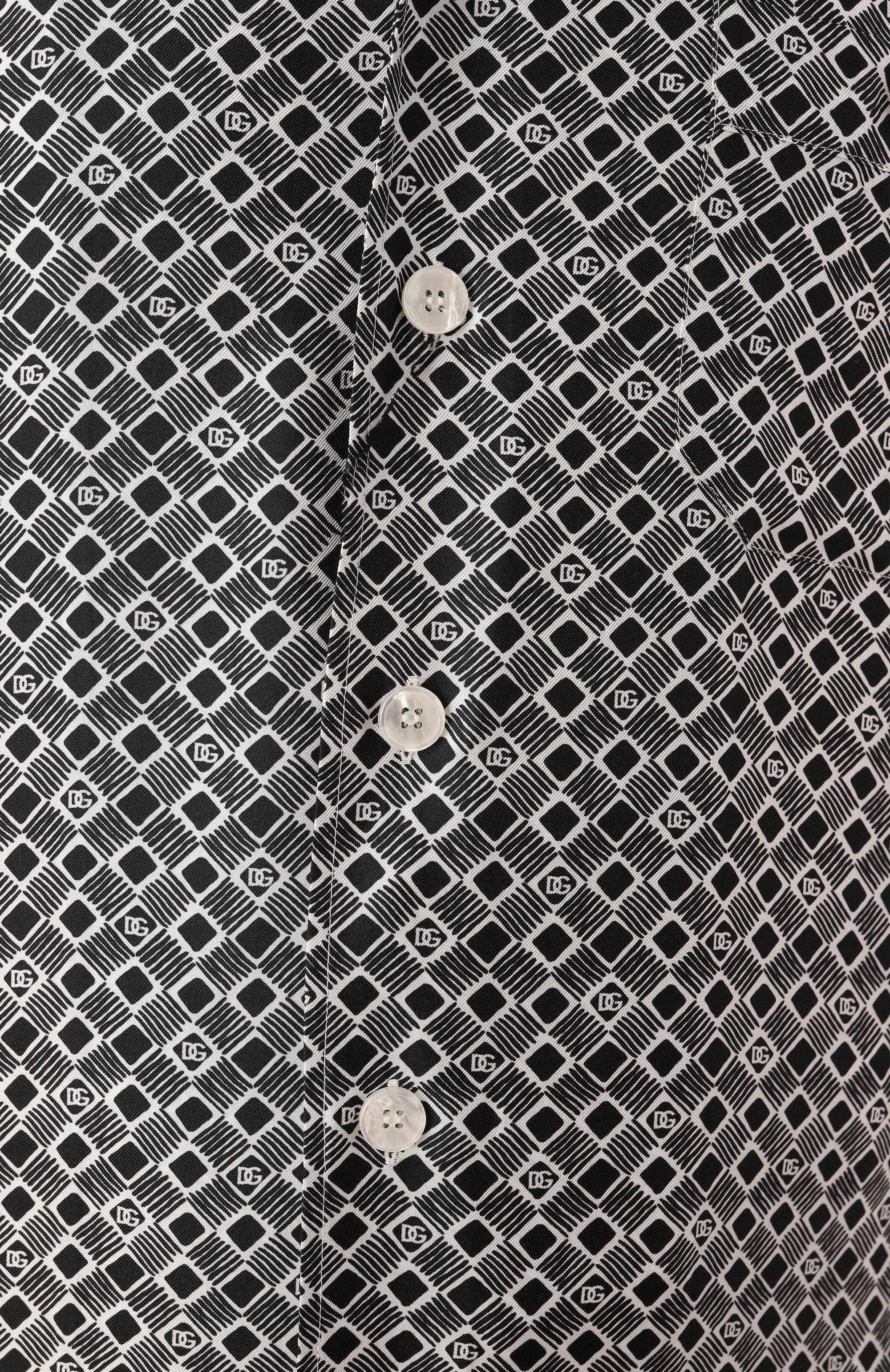 Шелковая рубашка DOLCE & GABBANA, арт. G5JH9T/IS1XV, фото 6