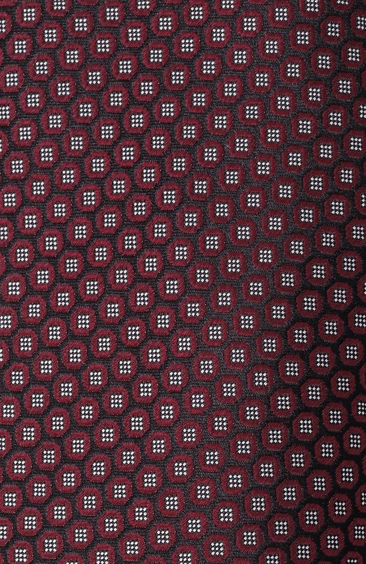 Шелковый галстук Canali 18/HJ04405 Бордовый  18/HJ04405 Фото 4