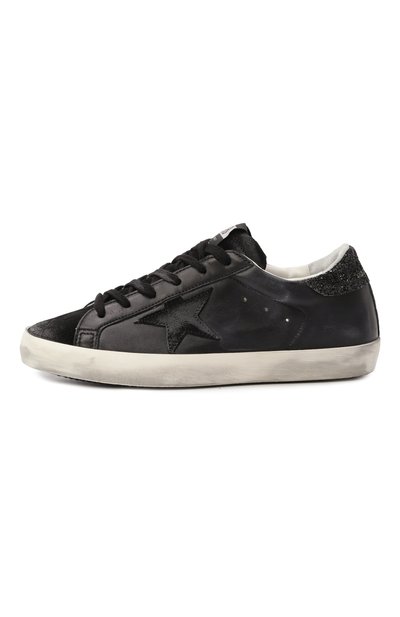 Кожаные кеды super-star GOLDEN GOOSE DELUXE BRAND, арт. GWF00101.F003463, фото 4