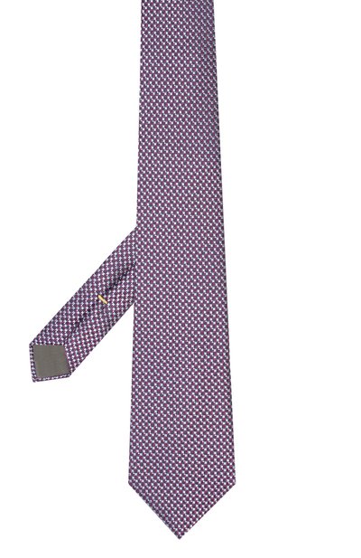 Шелковый галстук CANALI разноцветного цвета по цене 8620 руб., арт. 18/HJ02444, фото 2 Шелковый галстук CANALI, арт. 18/HJ02444, фото 2