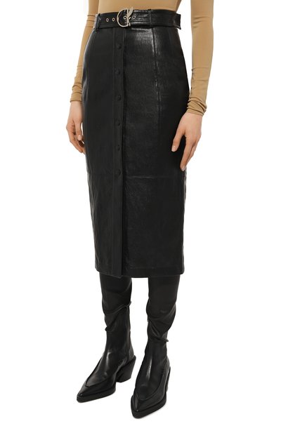 Юбка из экокожи PATRIZIA PEPE, арт. 8G0315_E027, фото 3