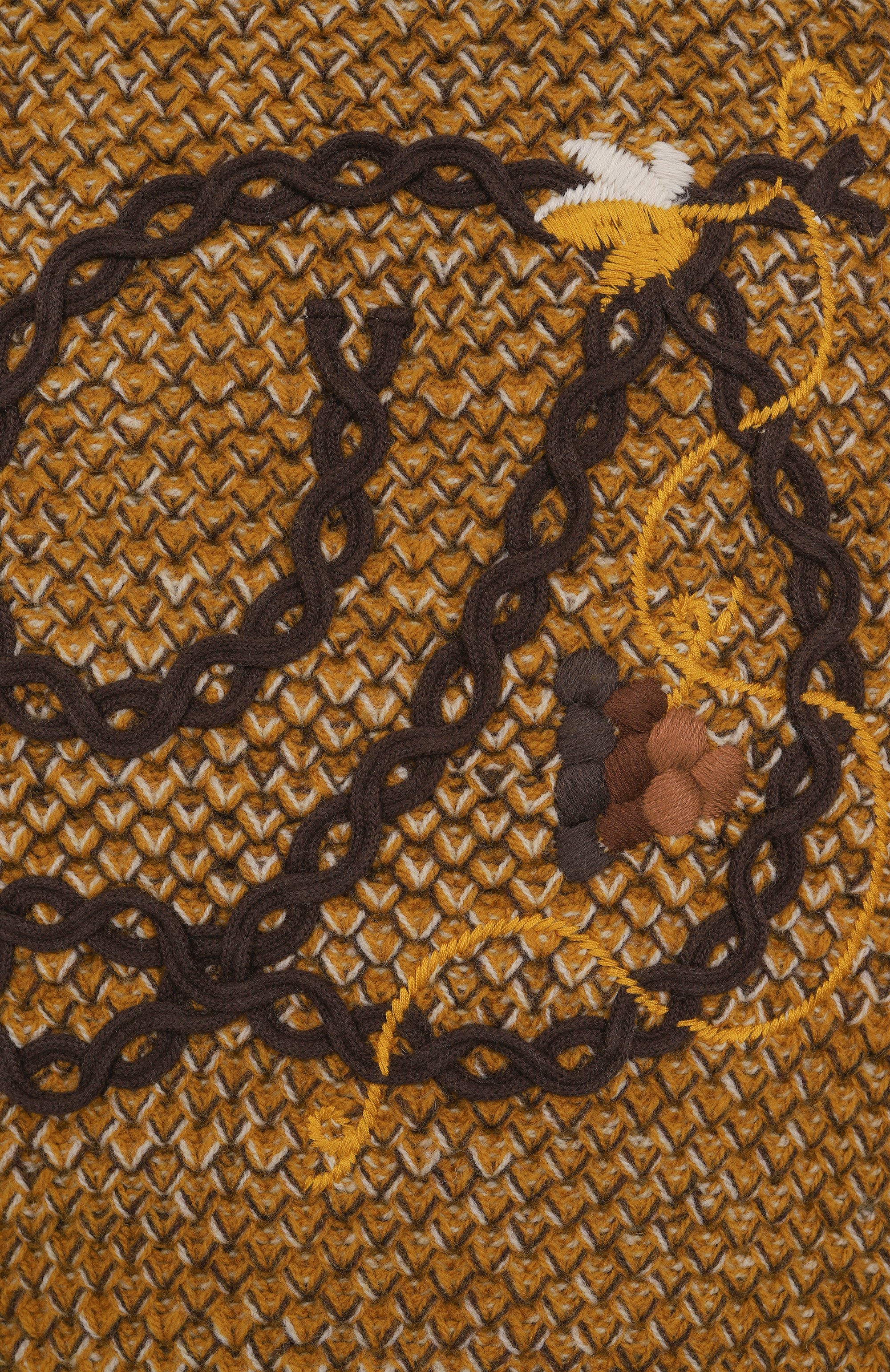 Шерстяной свитер DROLE DE MONSIEUR, арт. E-P0154-W0018-BN, фото 6