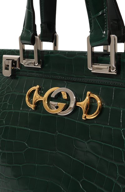 Сумка zumi small из кожи аллигатора GUCCI, арт. 569712 EV40X, фото 3