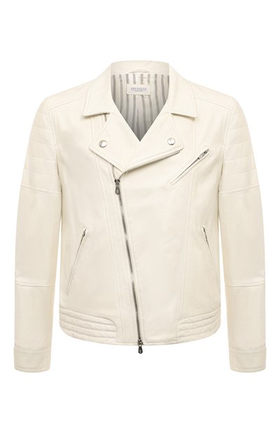 Мужская кожаная куртка BRUNELLO CUCINELLI, арт. MPGOL1868