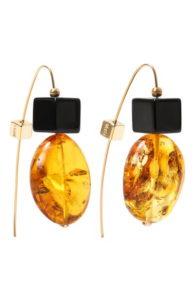 Серьги VIEN желтого цвета по цене 41900 руб., арт. 2526-327, фото 3 Серьги VIEN, арт. 2526-327, фото 3