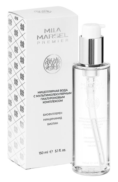 Мицеллярная вода mila marsel premier (150ml) MILAMARSEL бесцветного цвета по цене 4800 руб., арт. 4630225090850, фото 3 Мицеллярная вода mila marsel premier (150ml) MILAMARSEL, арт. 4630225090850, фото 3