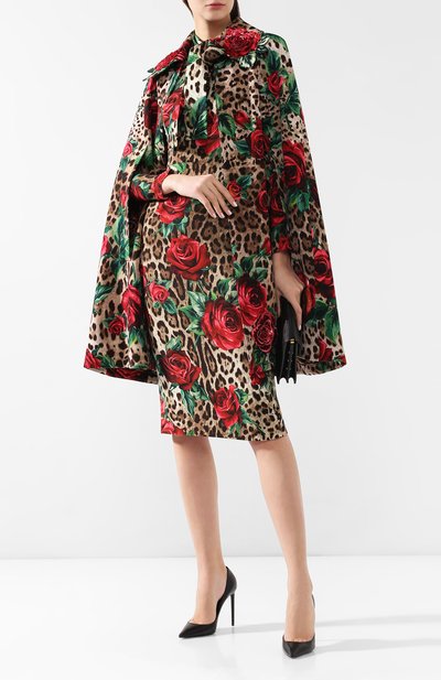 Шерстяной кейп DOLCE & GABBANA, арт. F0W53Z/FS2DD, фото 2